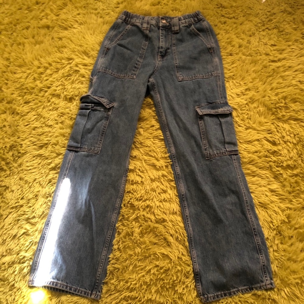 bdg skate cargo jean size 27